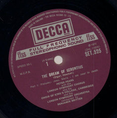 The Dream Of Gerontius-Decca-2x12" Vinyl LP Box Set-Ex/VG