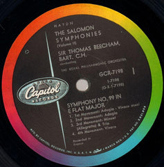 The Salomon Symphonies Volume Two-Capitol-3x12" Vinyl LP Box Set-VG/VG