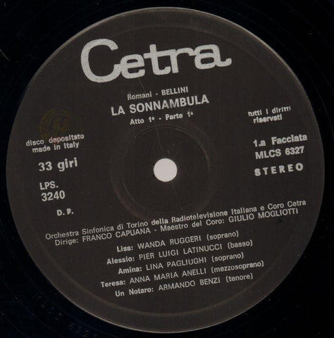 La Sonnabula-Cetra-3x12" Vinyl LP Box Set-VG+/VG