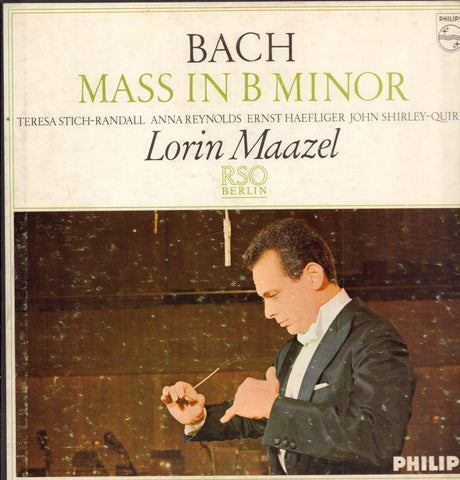 Bach-Mass In B Minor-Philips-3x12" Vinyl LP Box Set