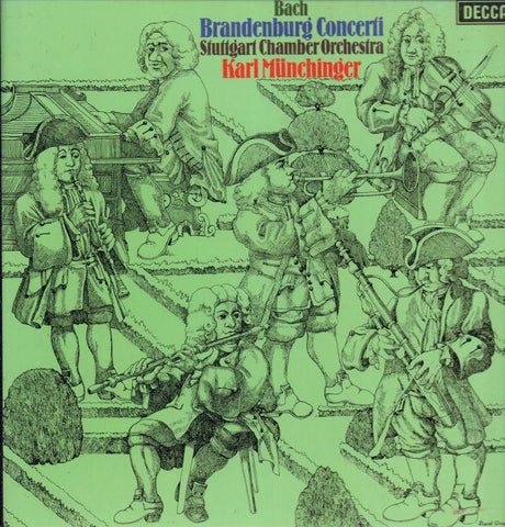 Bach-Brandenburg Concerti-Decca-2x12" Vinyl LP Box Set