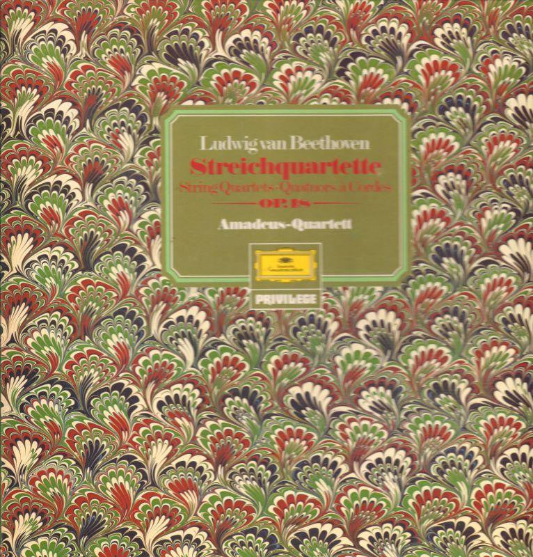 Beethoven-Streichquartette-Deutsche Grammophon-3x12" Vinyl LP Box Set