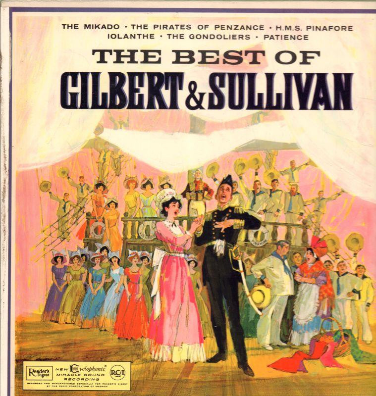Gilbert And Sullivan-The Best Of-Reader's Digest-3x12" Vinyl LP Box Set