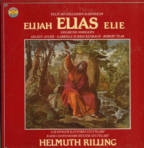Mendelssohn-Elijah Elias Elie-CBS-3x12" Vinyl LP Box Set