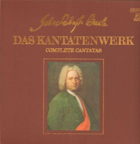 Bach-Das Kantatenwerk-Telefunken-3x12" Vinyl LP Box Set
