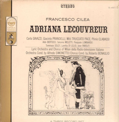 Cilea-Adriana Lecouvreur-Everest-3x12" Vinyl LP Box Set