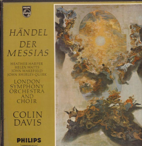 Handel-Der Messias-Philips-3x12" Vinyl LP Box Set