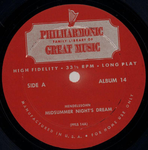 Album 14-Philharmonic Of Great Music-Vinyl LP Box Set-Fair/Fair