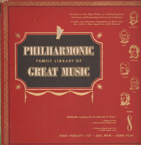 Various Classical-Album 8-Philharmonic Of Great Music-Vinyl LP Box Set