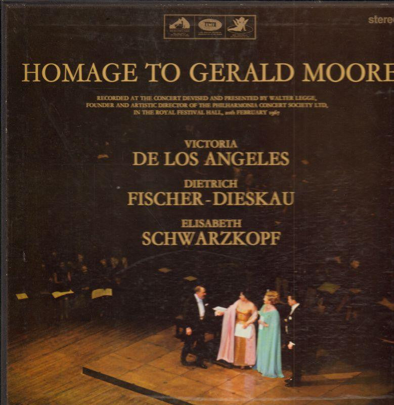 Victoria De Los Angeles-Homage To Gerald Moore-HMV-2x12" Vinyl LP Box Set