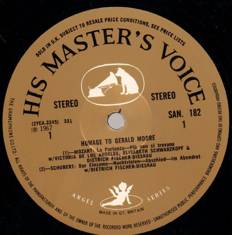 Homage To Gerald Moore-HMV-2x12" Vinyl LP Box Set-VG/Ex
