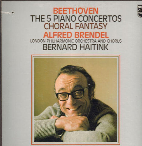 Beethoven-The 5 Piano Concertos-Philips-5x12" Vinyl LP Box Set