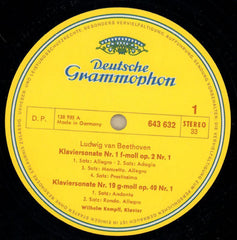 Samtliche Klaviersonaten-Deutsche Grammophon-11x12" Vinyl LP Box Set-VG/Ex