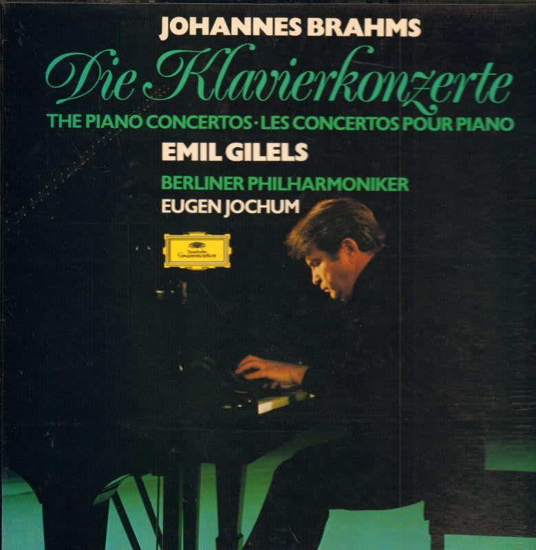 Brahms-Die Klavierkonzerte-Deutsche Grammophon-2x12" Vinyl LP Box Set