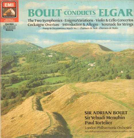 Boult-Conducts Elgar-HMV-4x12" Vinyl LP Box Set