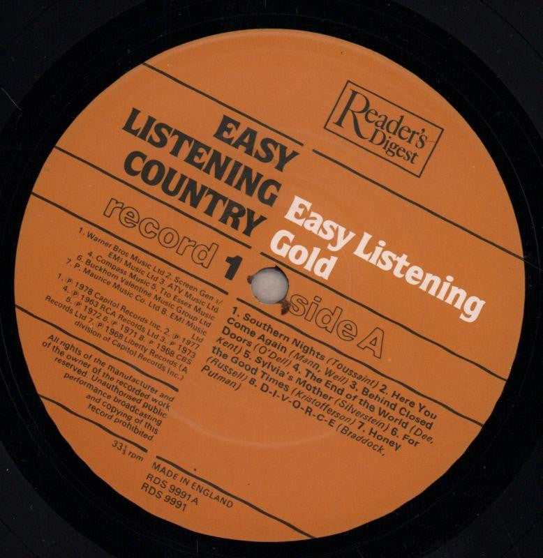 Eay Listening Country-Readers Digest-8x12" Vinyl LP Box Set-VG+/Ex