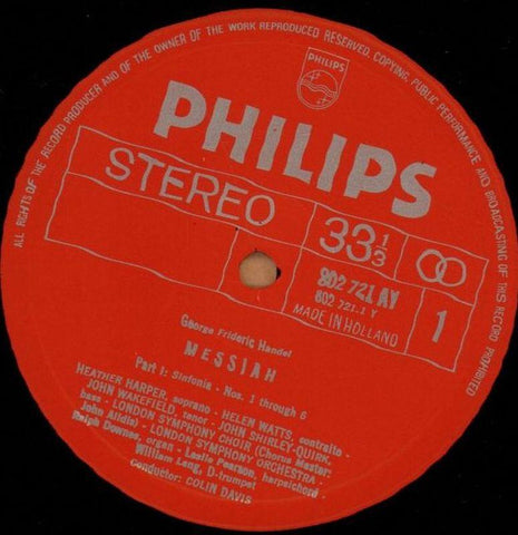 Messiah-Philips-3x12" Vinyl LP Box Set-VG+/NM