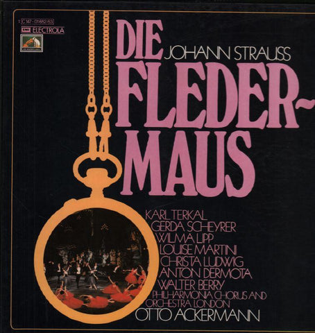 Strauss-Die Fledermaus-HMV-2x12" Vinyl LP Box Set