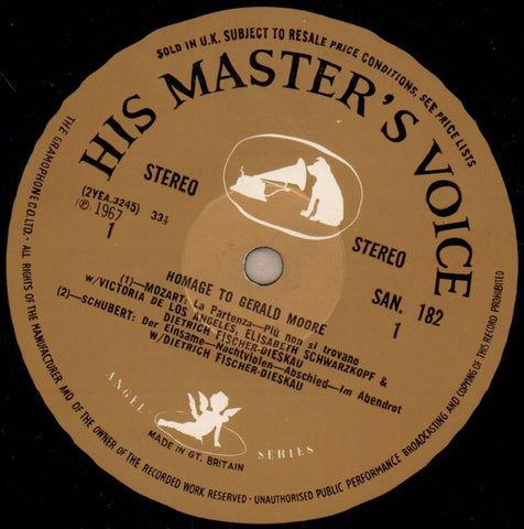 Homage To Gerald Moore-HMV-2x12" Vinyl LP Box Set-VG/Ex+