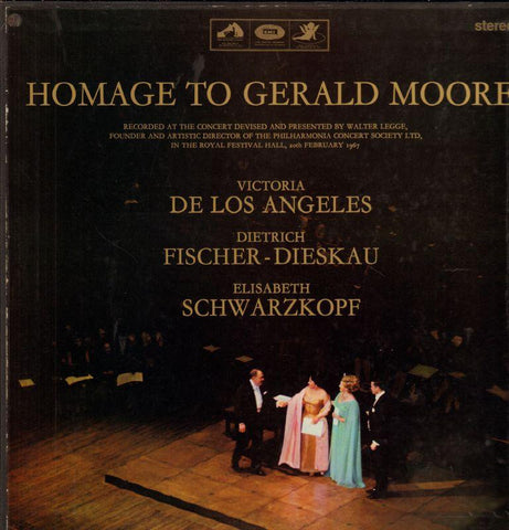 Victoria De Los Angeles-Homage To Gerald Moore-HMV-2x12" Vinyl LP Box Set