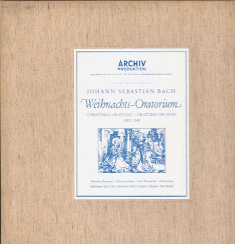 Bach-Weihnachts Oratorium-Archive-3x12" Vinyl LP Box Set