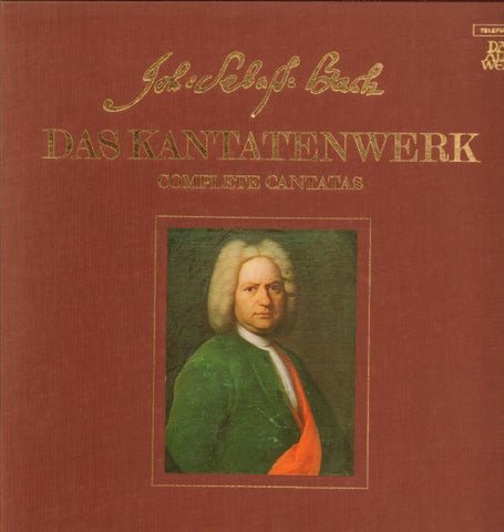 Bach-Das Kantatenwerk-Telefunken-2x12" Vinyl LP Box Set