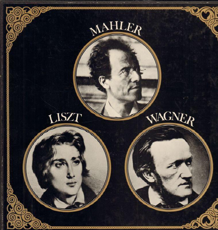 Wagner/Mahler/Liszt-The Great German Romantics-Concert Hall-6x12" Vinyl LP Box Set