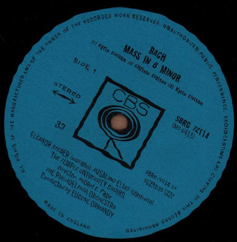 Mass-CBS-3x12" Vinyl LP Box Set-VG/VG+