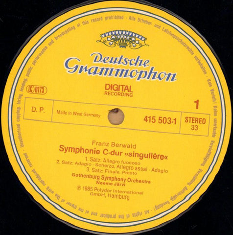 4 Symphonies-Deutsche Grammophon-2x12" Vinyl LP Box Set-Ex/Ex