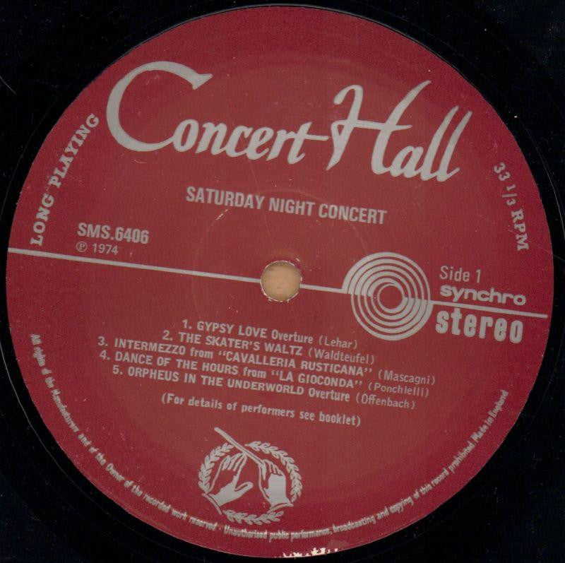 Saturday Night Concert-Concert Hall-6x12" Vinyl LP Box Set-VG+/VG