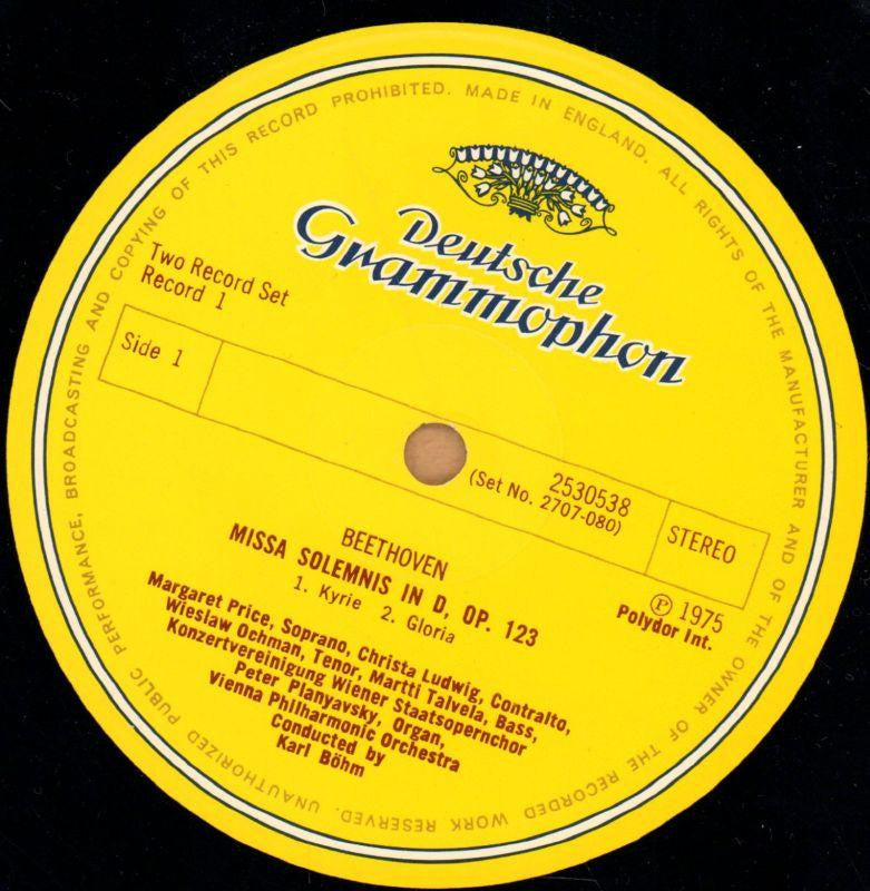 Missa Solemnis-Deutsche Grammophon-2x12" Vinyl LP Box Set-Ex/Ex