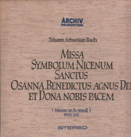 Bach-Missa Symbolum Nicenum Sanctus Karl Richter-Archive-3x12" Vinyl LP Box Set