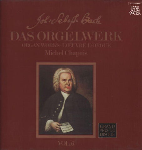 Bach-Das Orgelwerk Vol.6-Telefunken-2x12" Vinyl LP Box Set