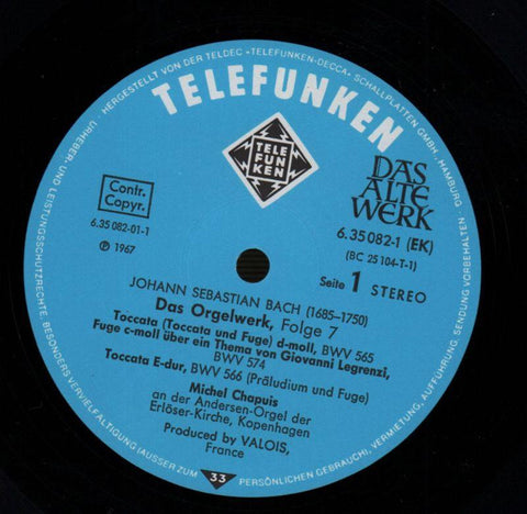 Das Orgelwerk Vol.7-Telefunken-2x12" Vinyl LP Box Set-Ex-/Ex
