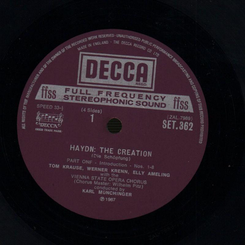 Die Schopfung The Creation-Decca-2x12" Vinyl LP Box Set-Ex/VG