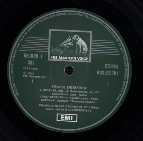 Viennese Enchantment-HMV-4x12" Vinyl LP Box Set-Ex-/Ex