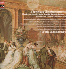 Strauss-Viennese Enchantment-HMV-4x12" Vinyl LP Box Set
