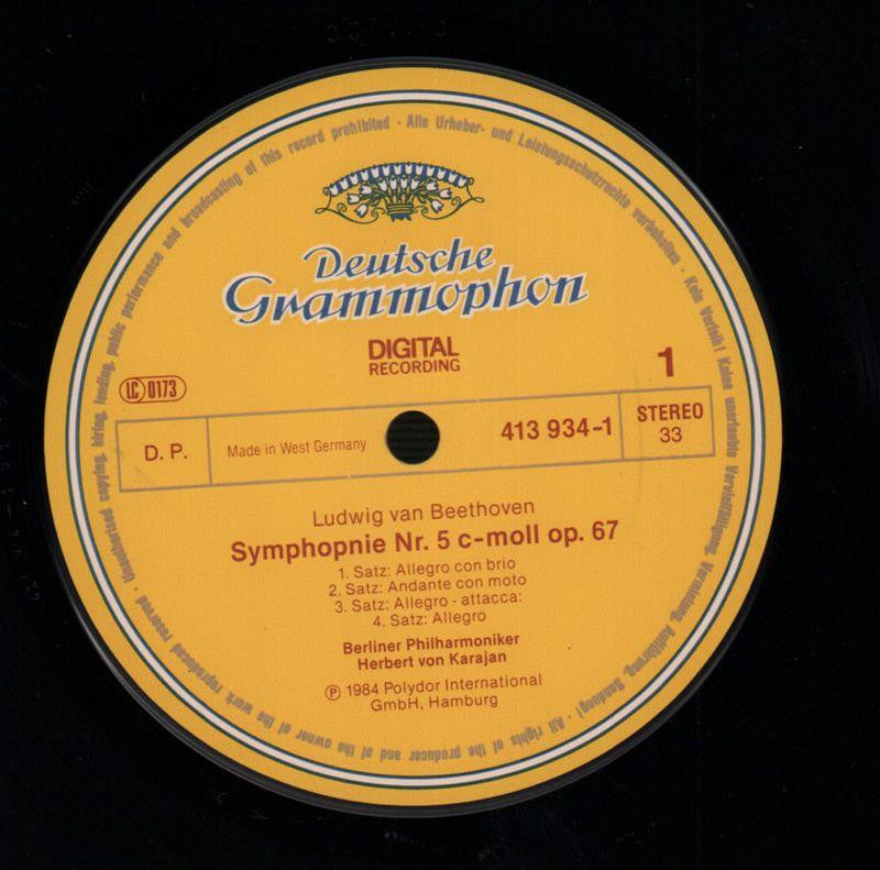 Symphonien 5 & 9-413 934 1-2x12" Vinyl LP Box Set-VG/Ex