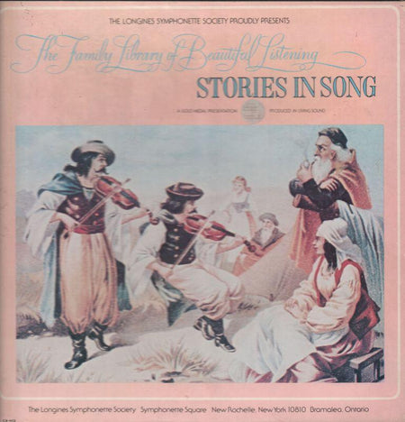 The Longines Symphonette Society-Stories In Song-Living Sound-3x12" Vinyl LP Box Set