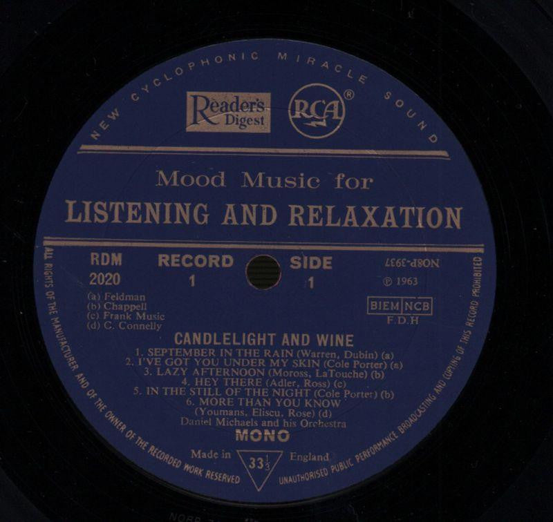 Mood Music For Listening And Relaxation-Readers Digest-12x12" Vinyl LP Box Set-VG+/VG