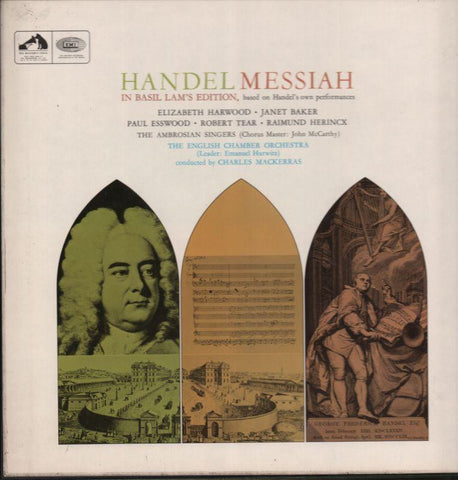 Handel-Messiah Harwood/Baker-HMV-3x12" Vinyl LP Box Set