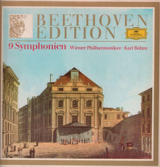 Beethoven-9 Symphonien Wiener Philharmoniker/Karl Bohm-Deutsche Grammophon-8x12" Vinyl LP Box Set