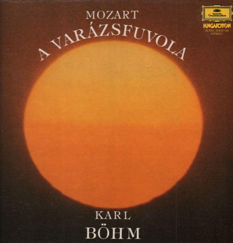 Mozart-A Varazsfuvola Karl Bohm-Hungarton-3x12" Vinyl LP Box Set