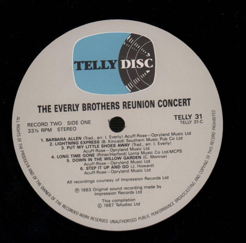 Reunion Concert-Tellydisc-3x12" Vinyl LP Box Set-G/VG