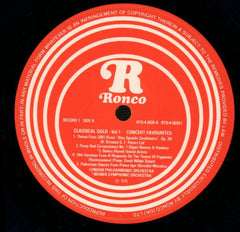 Classical Gold-Ronco-4x12" Vinyl LP Box Set-G/NM