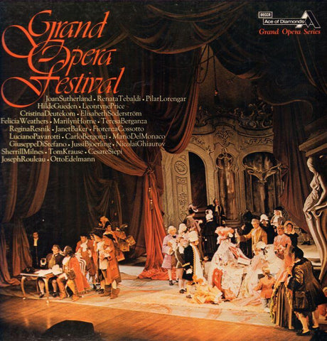 Various Opera-Grand Opera Festival Sutherland/Tebaldi-Decca-3x12" Vinyl LP Box Set