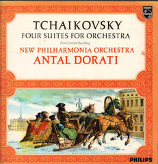 Tchaikovsky-Four Suites For Orchestra Antal Dorati-Philips-3x12" Vinyl LP Box Set