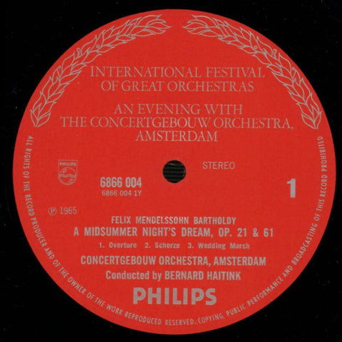 An Evening With The Concertogebow Orchestra Amsterdam-Philips-3x12" Vinyl LP Box Set-VG/Ex