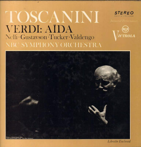 Toscanini-Verdi Aida NBC Symphony-RCA-2x12" Vinyl LP Box Set