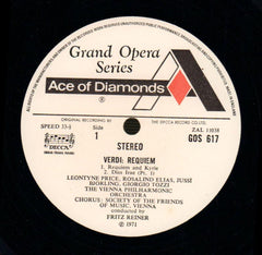 Requiem Mass Fritz Reiner-Decca-2x12" Vinyl LP Box Set-Ex/Ex
